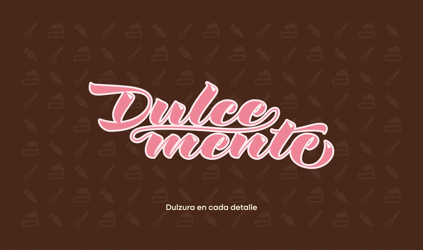 Dulzura en cada detalle, con el patrón de íconos