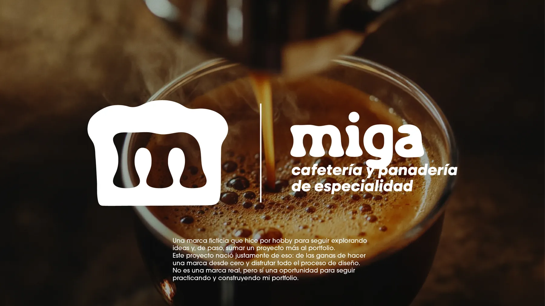 Logo de Miga, cafetería y panadería de especialidad