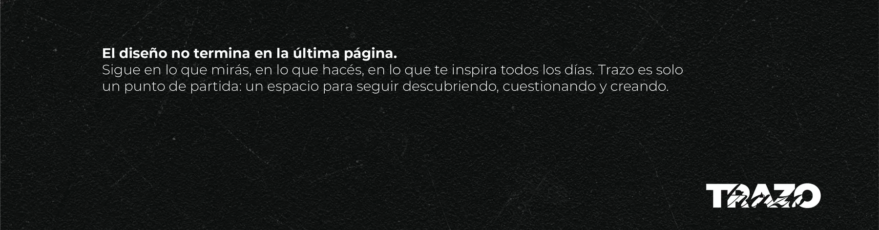 Cierre de la revista: el diseño no termina en la última página