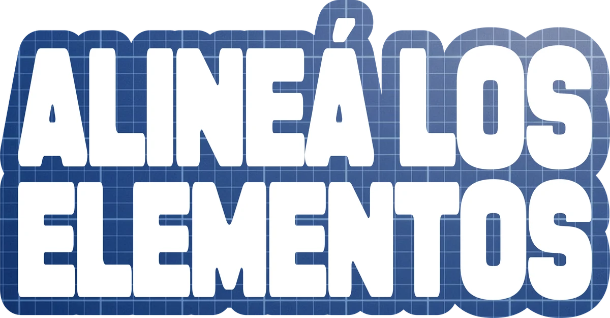 Alineá los elementos